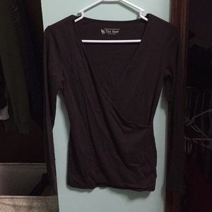Victoria’s Secret Long Sleeved Tee (Brown)